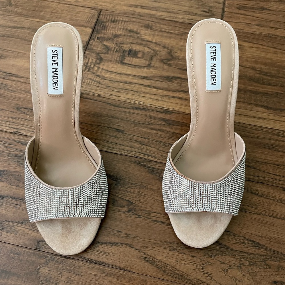 Steve Madden Erin Rhinestone 9US